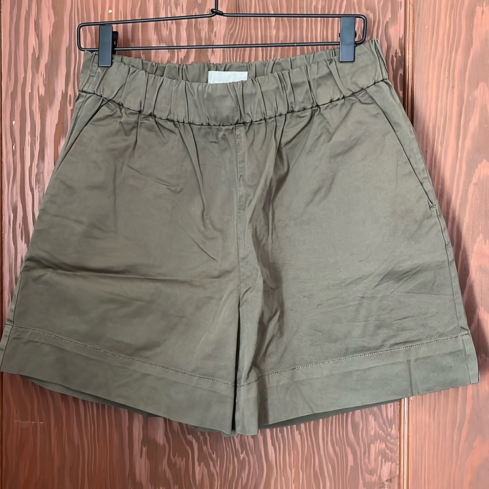 Everlane cotton easy shorts, size large